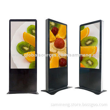 Full HD 1080P Floor Standing LCD Advertising Player for Exhibition/Railway Station